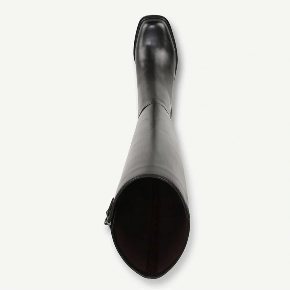 Franco Sarto Giselle Leather Riding Boots - Picture 4 of 7